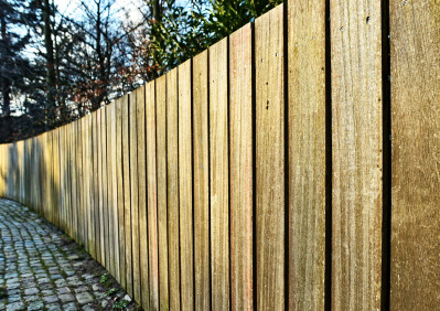 Wood privacy fence installation in Greenville, TX